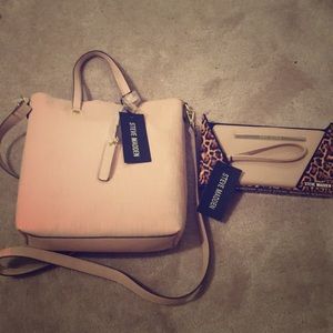 Steve Madden Blush Crossbody and Wallet set
